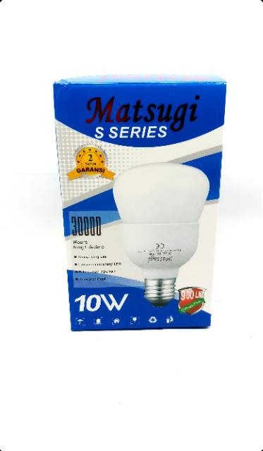 Lampu led rumah 10watt matsugi cahaya S series fluks