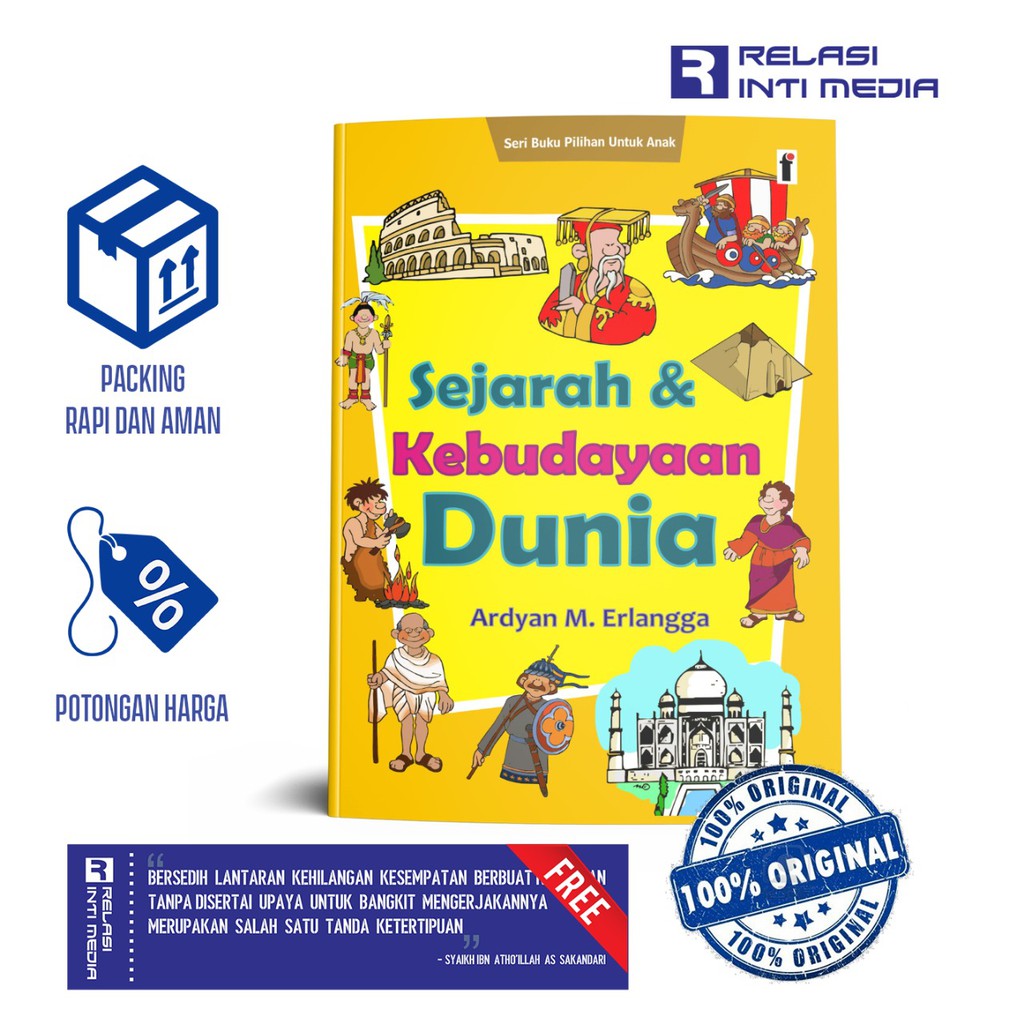 Jual Buku SEJARAH & KEBUDAYAAN DUNIA - Ardyan M. Erlangga | Shopee ...