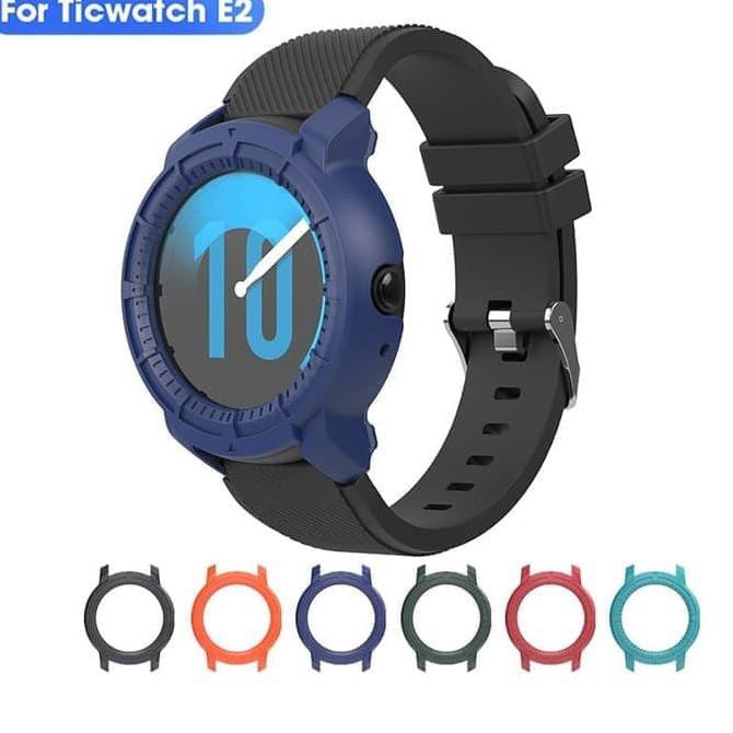 BUMPER CASE FOR MOBVOI TICWATCH E2 SMARTWATCH - BIRU 2807