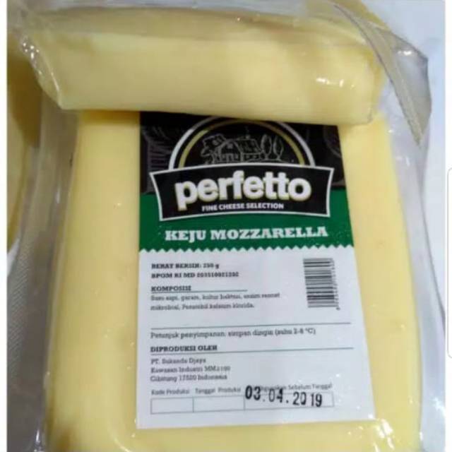 

Perfetto keju mozzarella 250gr