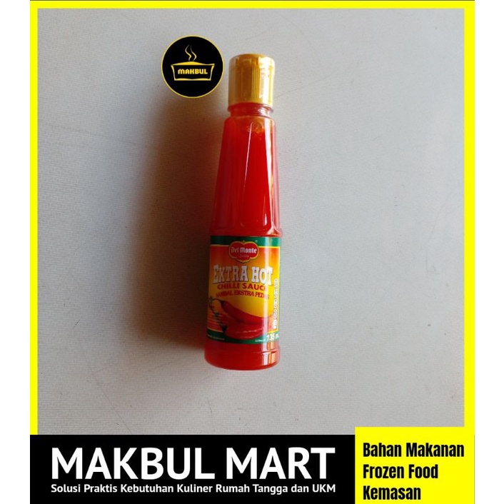 DELMONTE / Del Monte Saus Sambal, Tomat 135ml