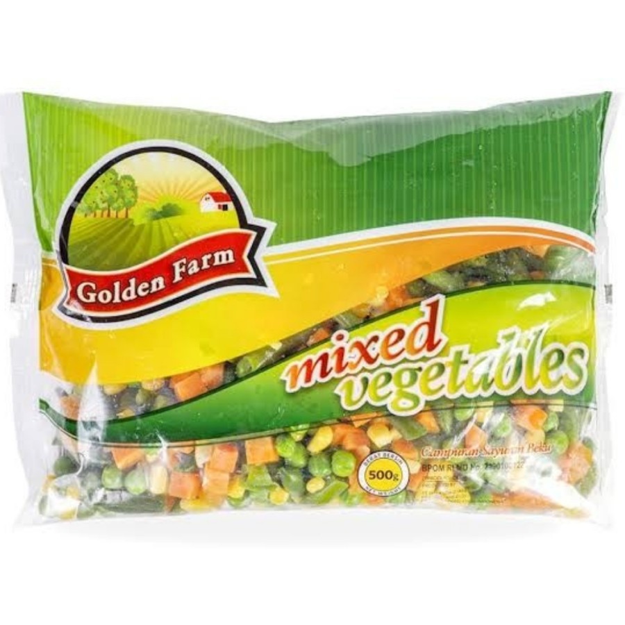 

Golden Farm Mixed Vegetables 500 g