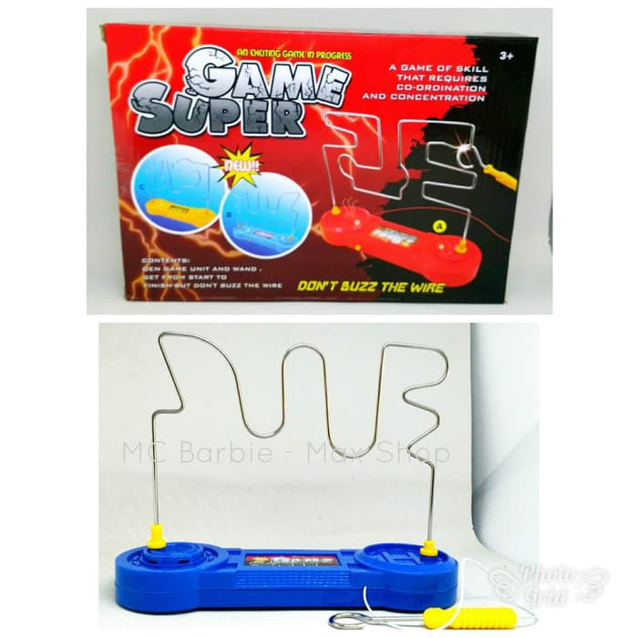 Mainan Game Super Buzz Wire Kawat Listrik