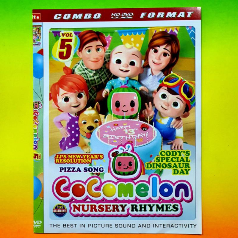 Dvd film lagu anak Cocomelon PROMO KASET dvd film terlaris