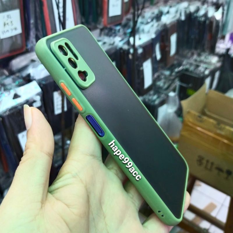 Poco M3 Pro 5G case fuze dove doff matte colour warna