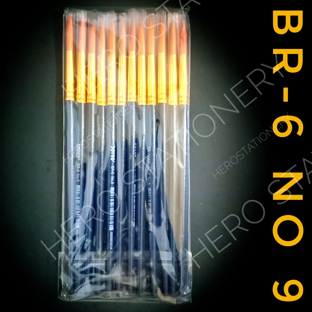 

Kuas lukis halus brush joyko no.9 BR-6 . 12 unit