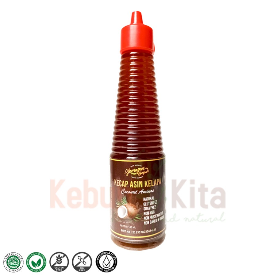 

Djoeragan Rempah Kecap Asin Kelapa 140 ml