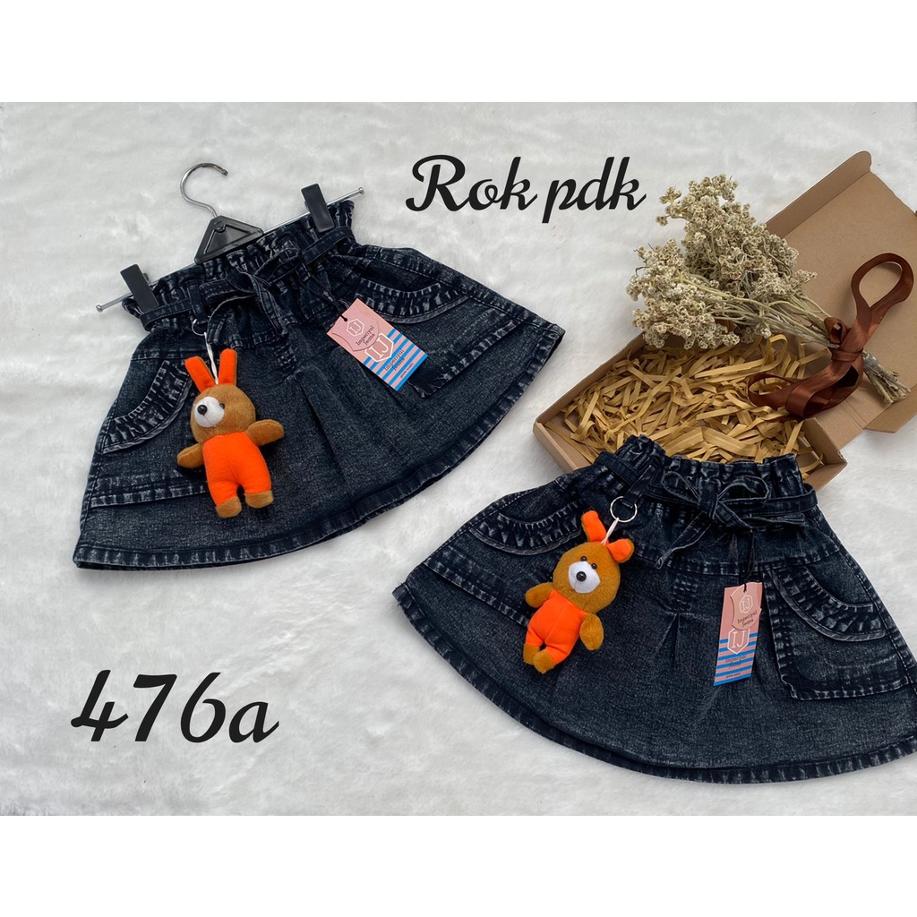 Rok Angela Premium Import / Rok Anak Terbaru / Rok Jeans Import