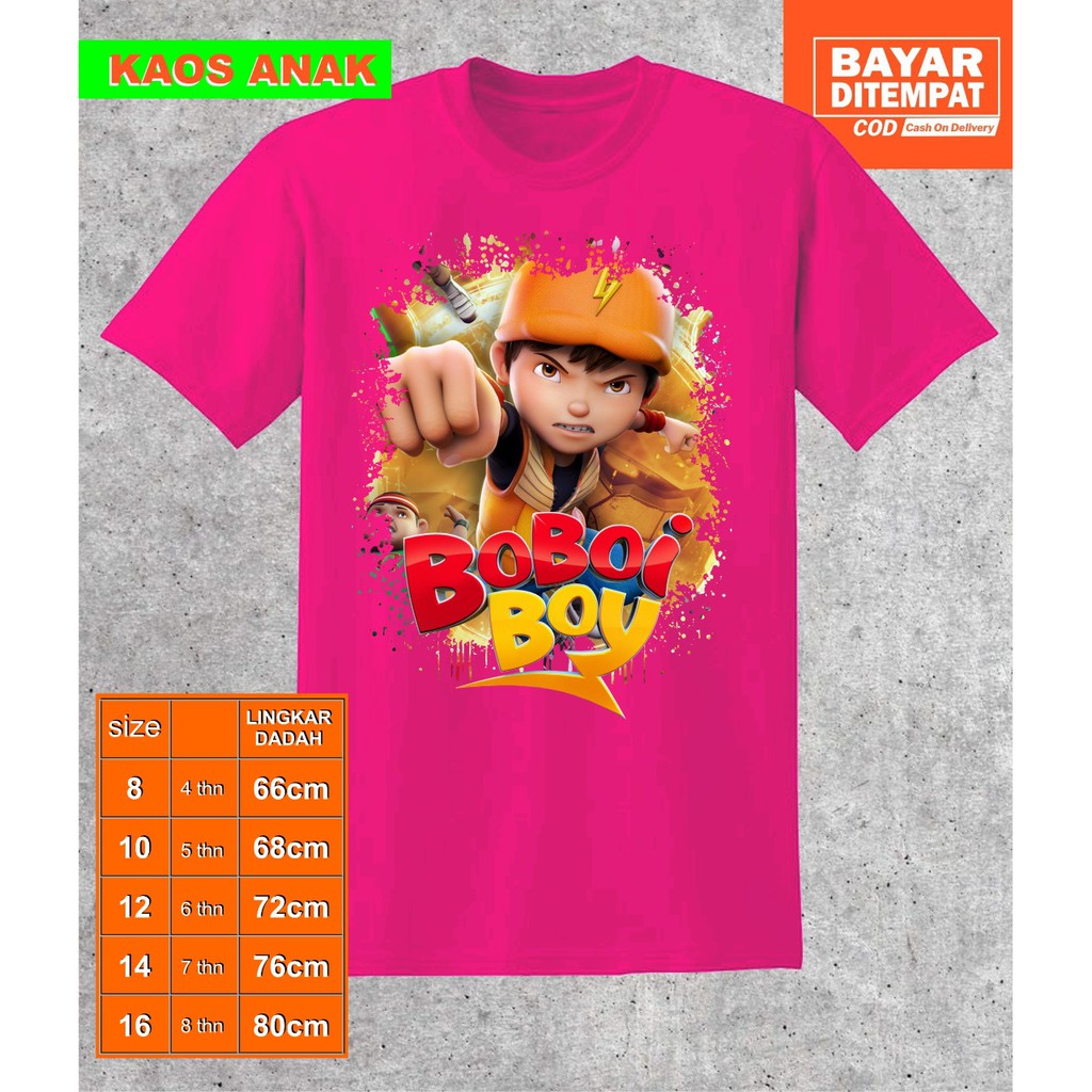 kaos baju boboiboy anak|baju boboiboy galaxy halilintar|solar|api|listrikbaju boboiboy terbang besar