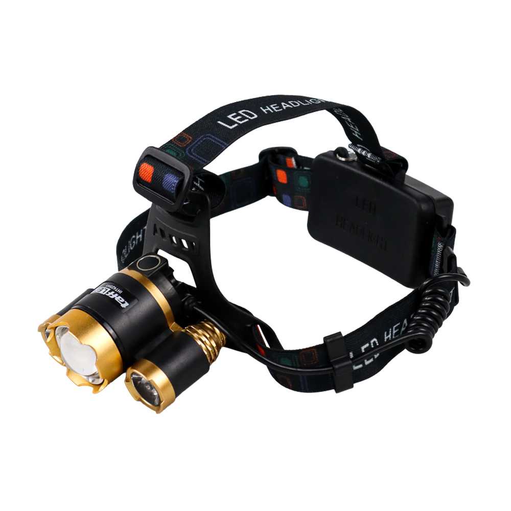 TaffLED Senter Headlamp Cree XM-L 3T6 10000 Lumens - IHT425H1