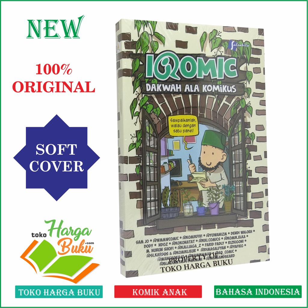 Foto IQOMIC JILID 1 Dakwah Ala Komikus iqomik - Penerbit Salsabila