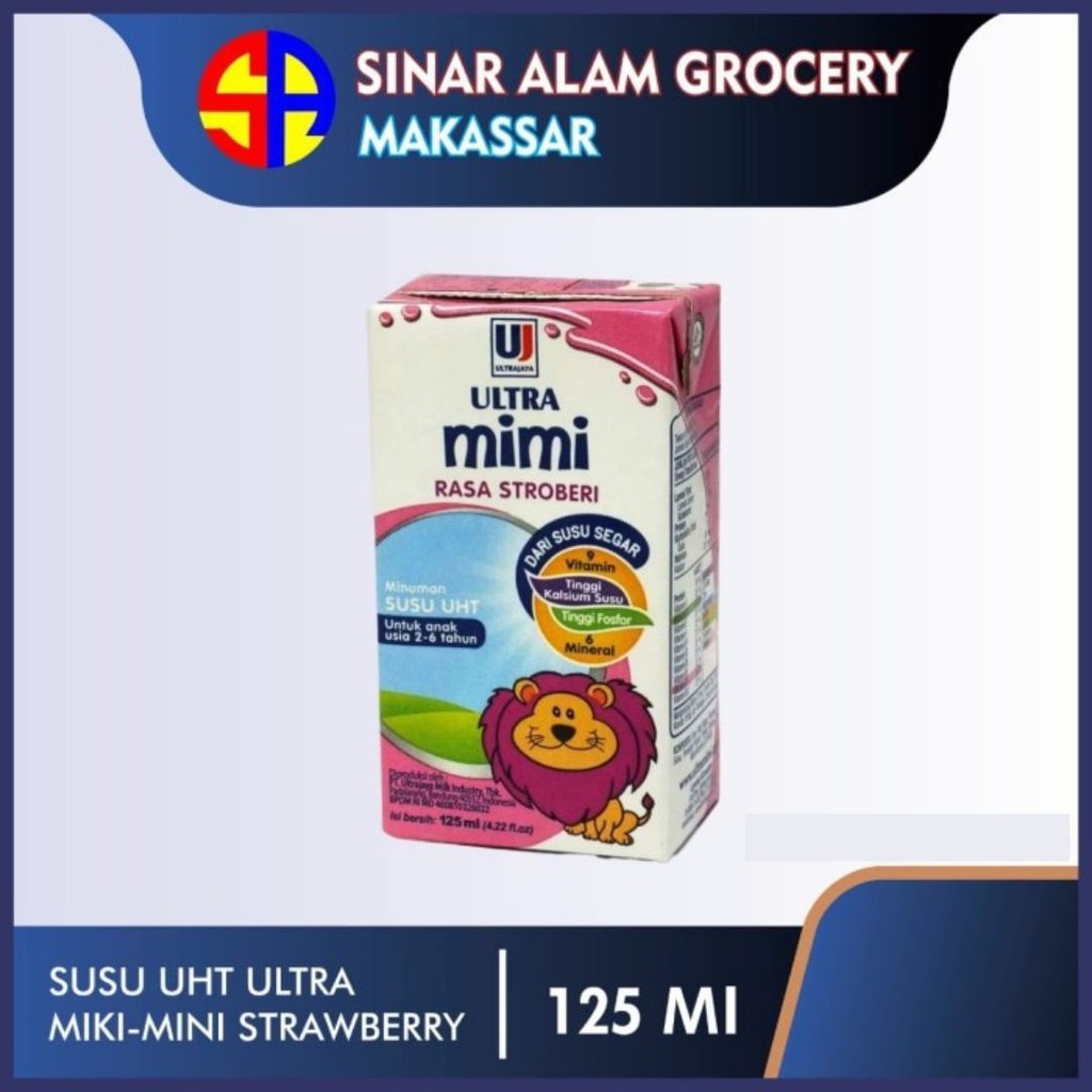 

SUSU UHT ULTRA 125ML MIKI-MINI STRAWBERRY