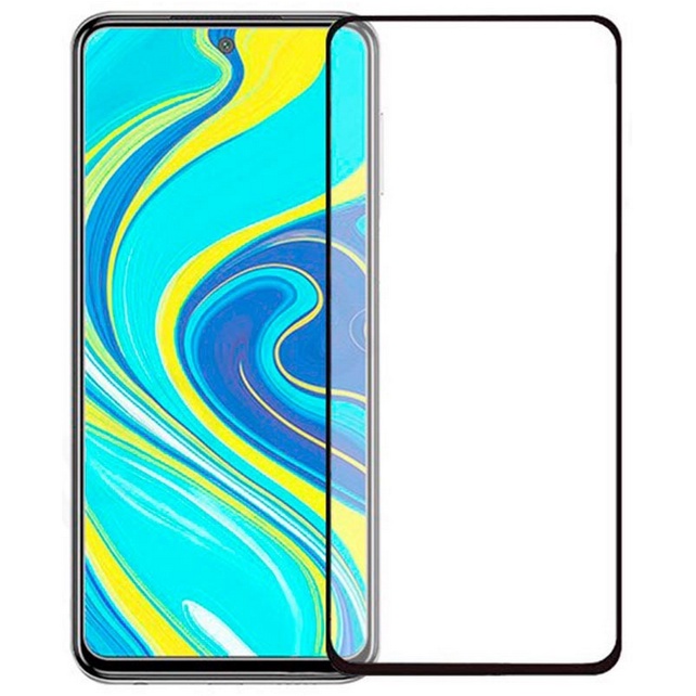 Redmi Note 9 Tempered Glass Full Layar 9D