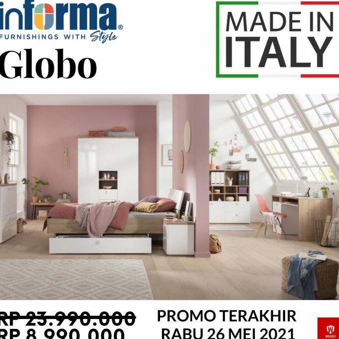 Termurah Globo Bedroom Set Kamar Tidur Anak Informa Free Pasang Shopee Indonesia