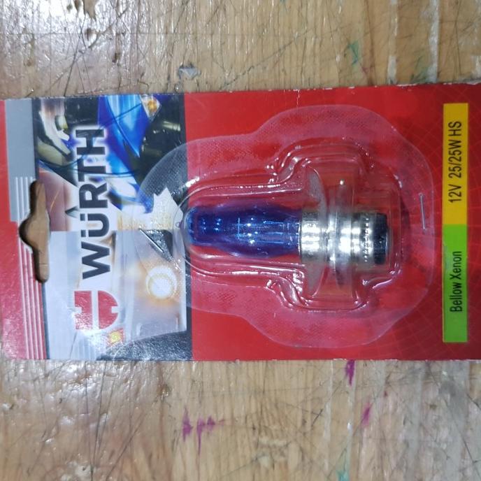 Lampu Wurth Halogen 25 watt Bebek Matic bonjer98 dijamin
