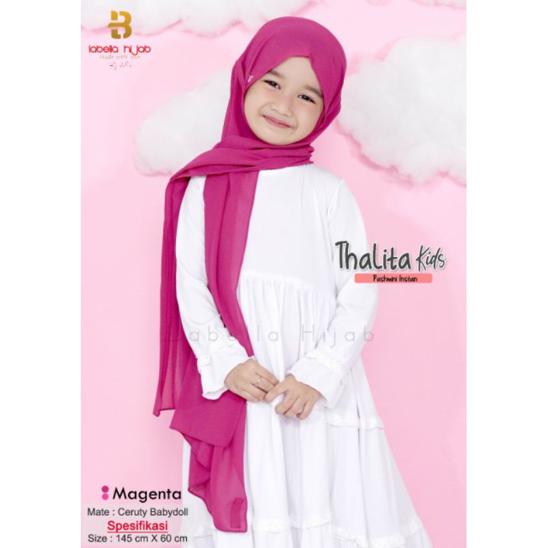PASHMINA INSTANT TALITHA KIDS BY LABELLA