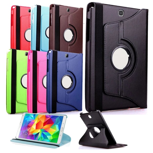 Samsung Galaxy Tab A 8.0  SM-P355 / P355 sPen Sarung Rotate 360" Rotary Book Cover Flip Case