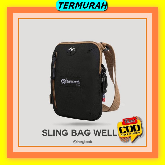 Tas Selempang Pria Kecil Tas Pinggang Pria Masberto, Tas Selempang Waistbag Masberto, Tas Pinggang M
