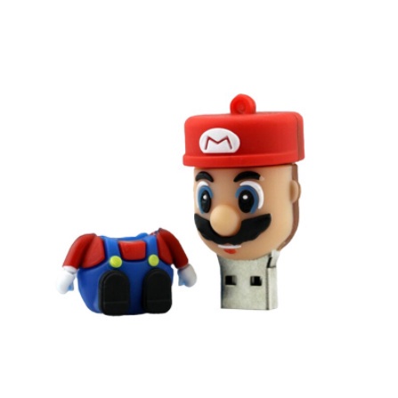 Pen Drive USB 2.0 Gb 16 8 1GB 6432gb 128GB Stico Mario Cangkang