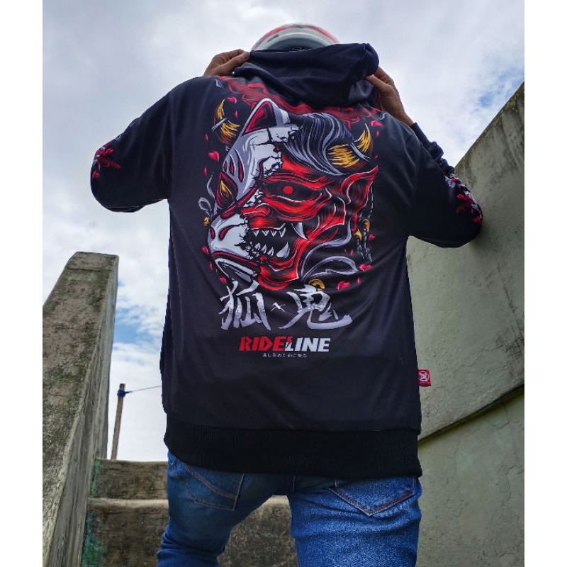 HOODIE SUNMORI DEVIL KITSUNE V.3 RIDELINE