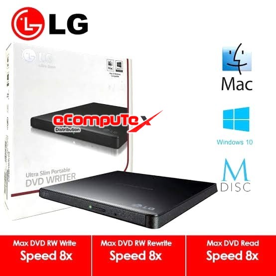 DVD EXTERNAL LG  GP65/NB60 LG / LG DVD GP65 / COM28-LG - GARANSI RESMI