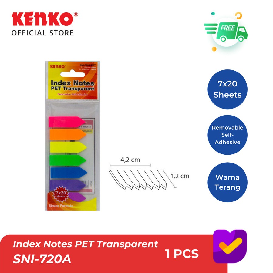 

SOS Sticky Note KENKO SNI-720A (Index, Arrow) / Stick Note