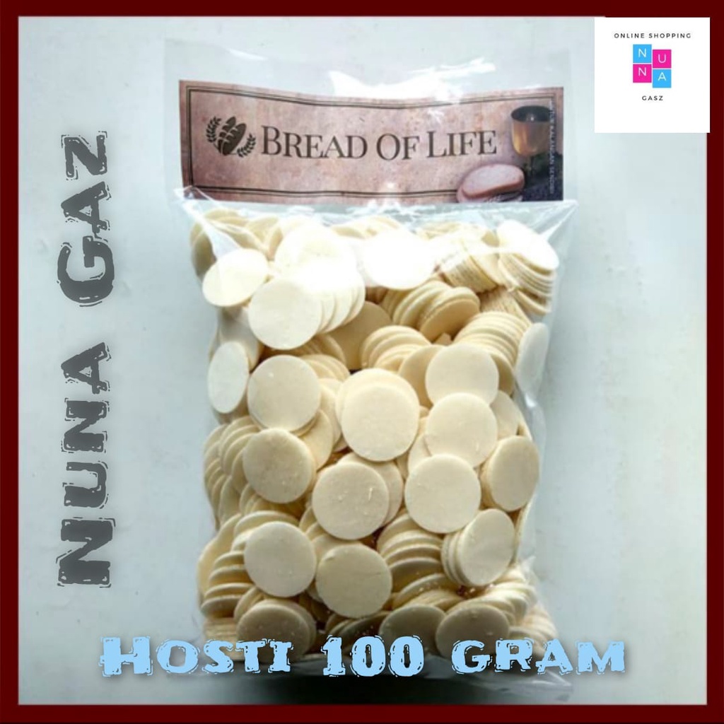 

Hosti Perjamuan Isi 100 Gram