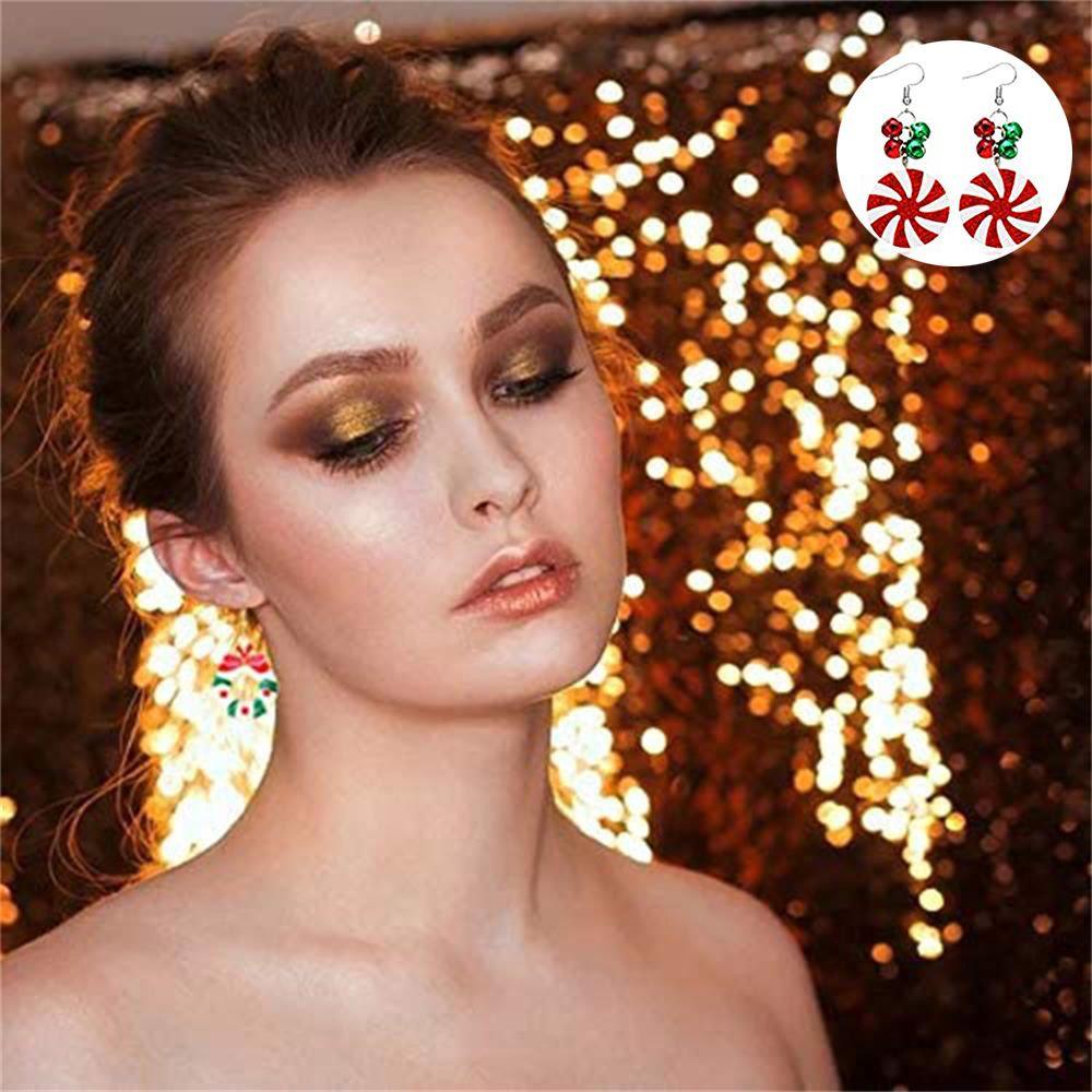 R-bunga Anting Fashion Natal Aksesori Berlebihan