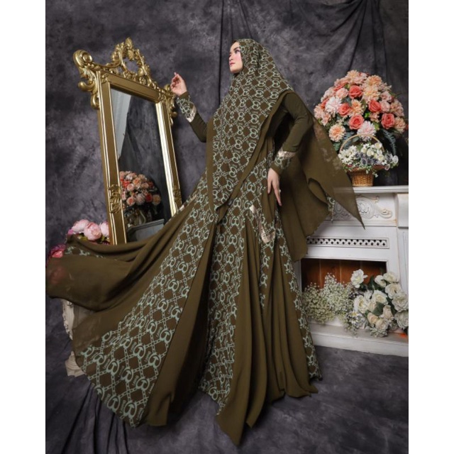 (READY) GAMIS SYARI MAULIDA SYARI by BELIFI