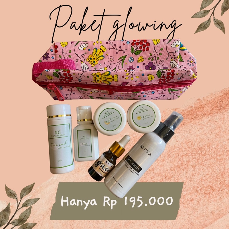 Cream RC PAKET GLOWING (ORIGINAL)