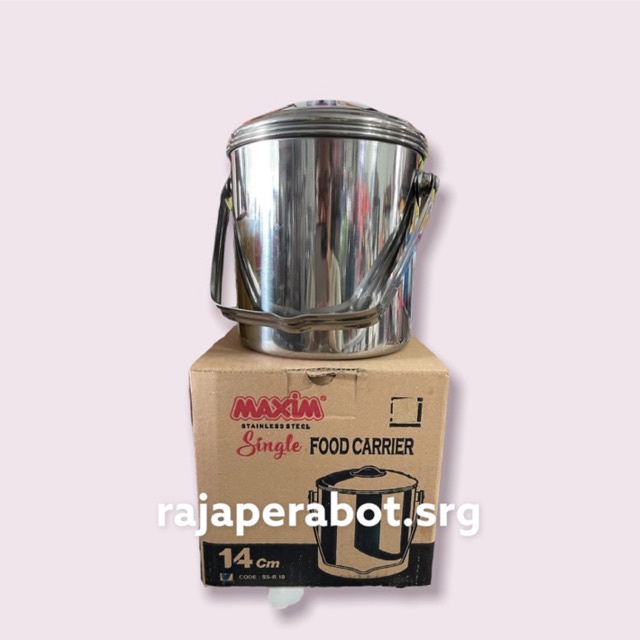 Rantang Tunggal Stainless Steel 14cm Maspion