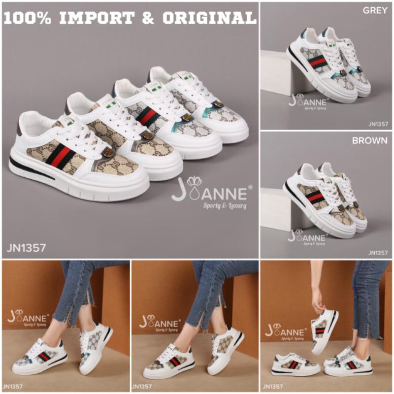 RESTOCK! [ORIGINAL] JOANNE Sporty Sneakers Shoes Sepatu Wanita #JN1357