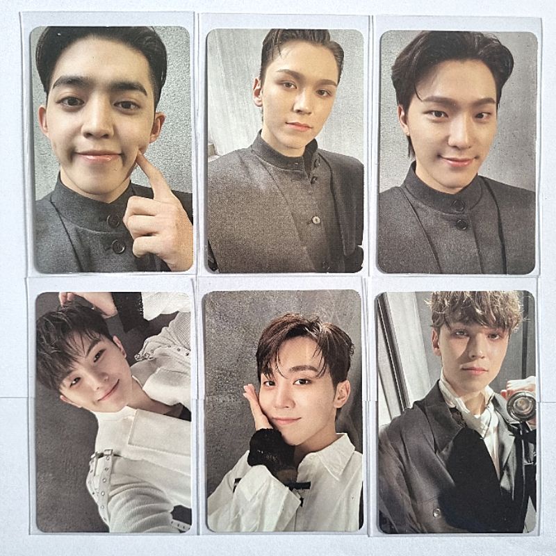 SEVENTEEN Scoups Woozi Seungkwan Vernon Dino face the sun fts control shadow photocard