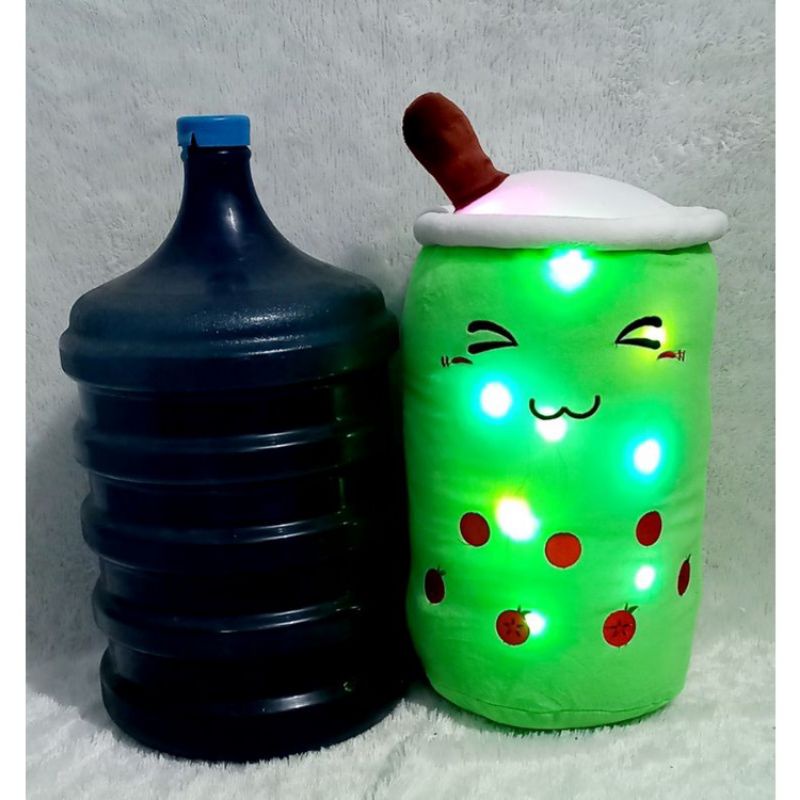 boneka boba jumbo lampu led 50cm