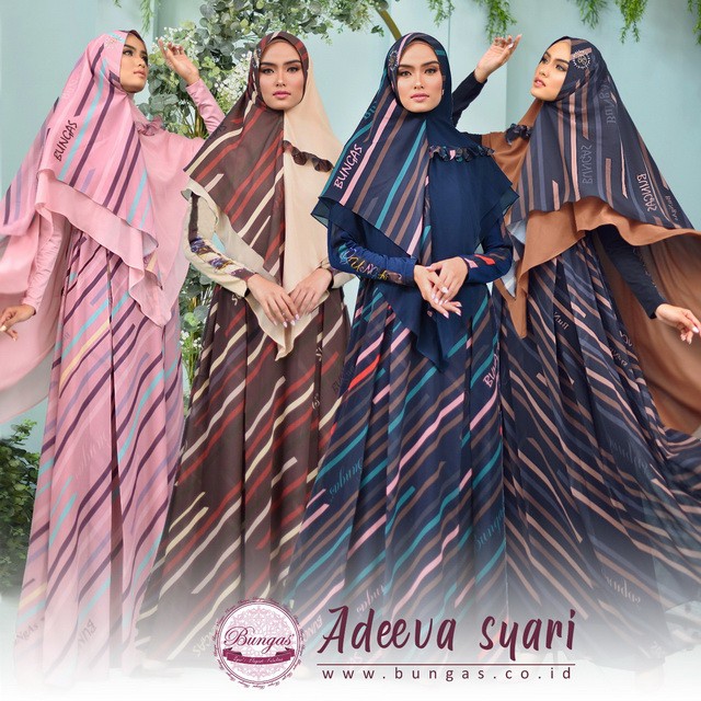 Gamis ADEEVA  Original by BUNGAS FASHION