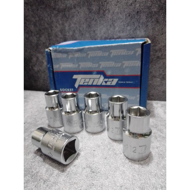 TENKA Mata Kunci Socket Tenka 1-2inch 12 PT 12 Mm