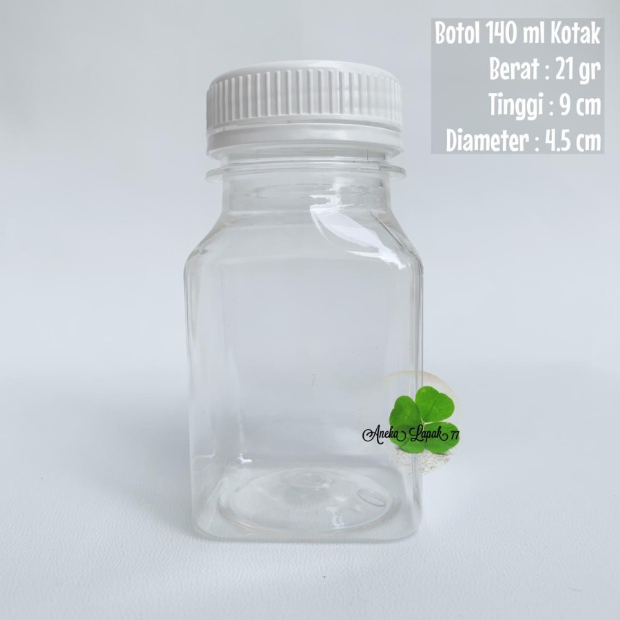 Botol tablet kale 140 ml tebal botol plastik 140 ml