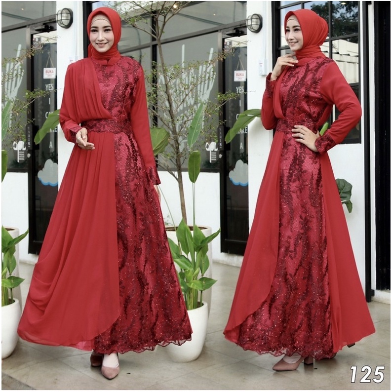 SALE ✅gamis Jemia 125