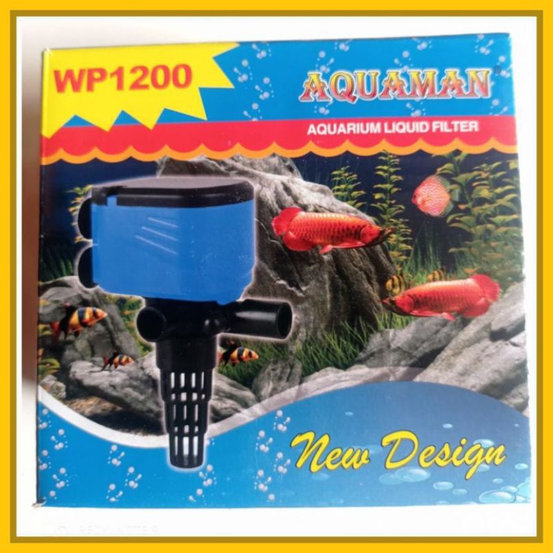 Water Pump Aquarium Pompa Kolam Aquaman WP 1200