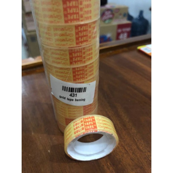 

Isolasi Kado / Gold Tape