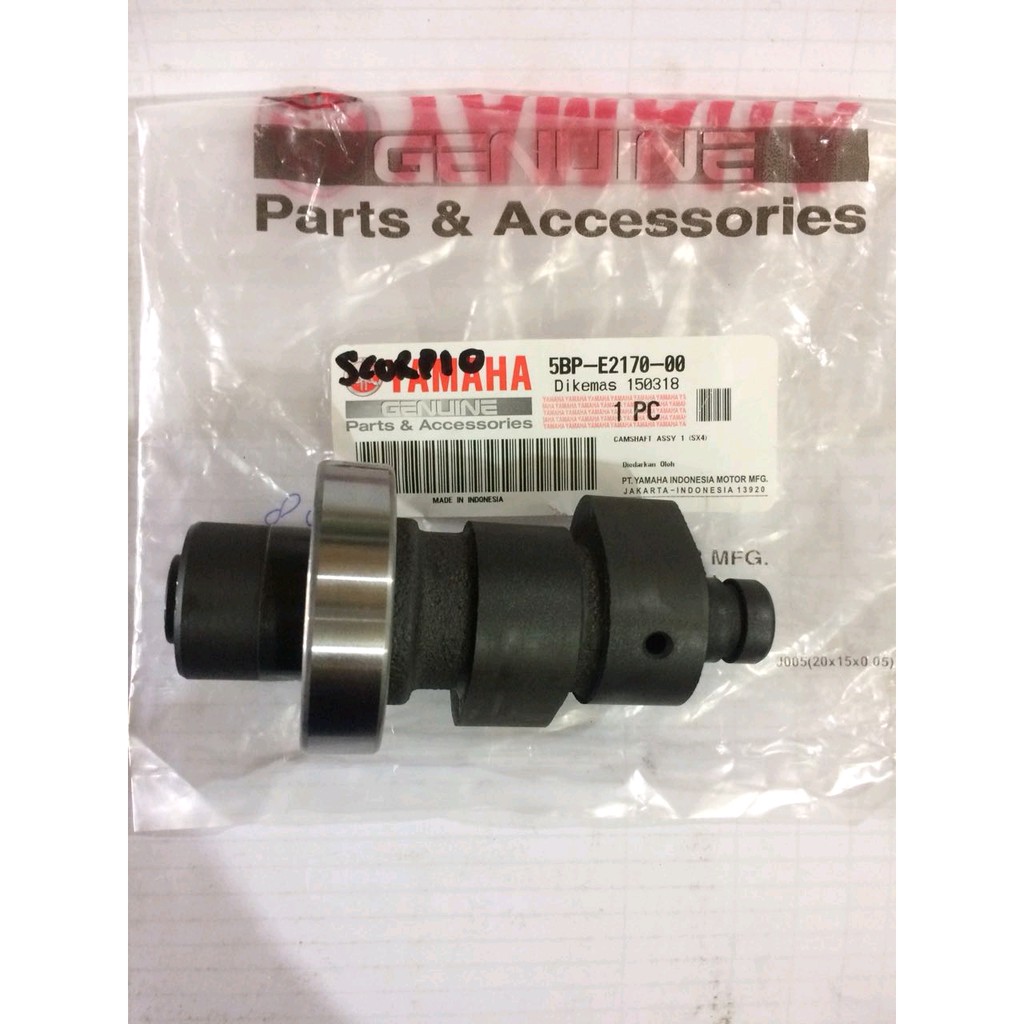 CAM SHAFT - NOKEN AS KLEP YAMAHA SCORPIO ORIGINAL