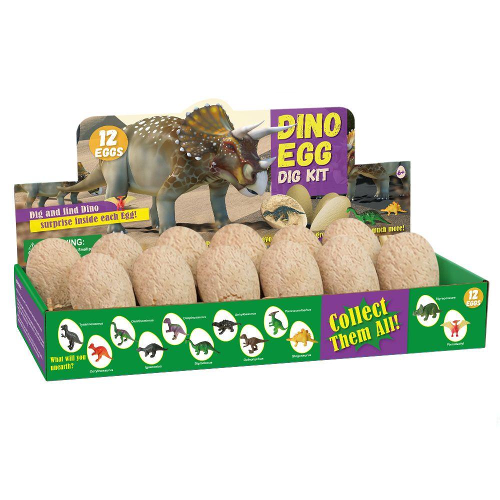 [Elegan] Dinosaurus Menggali Telur Kit 3-12 Tahun Novel Hadiah Ulang Tahun Edukasi Belajar Arkeologi Mainan Dino Telur Kejutan Dinosaurus Mainan Edukasi