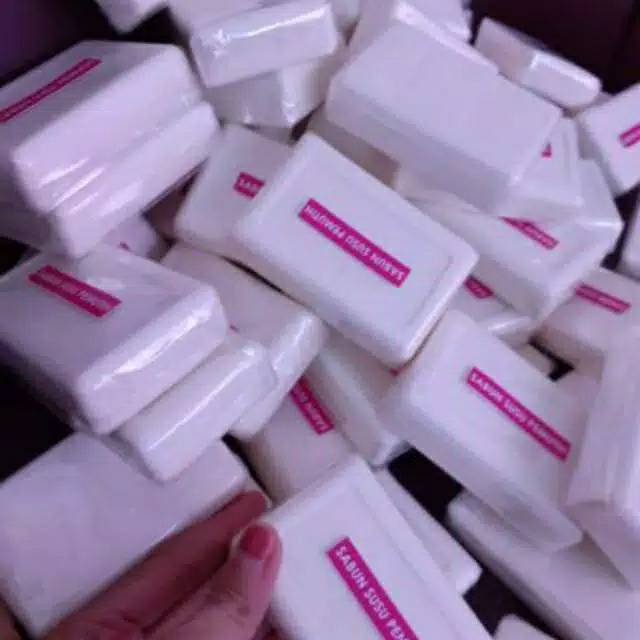 Sabun susu pemutih badan