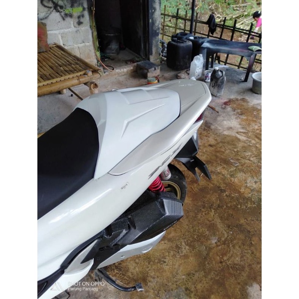 Aksesoris Accessories pcx 150 Modifikasi Variasi Custom single seat