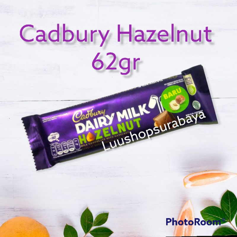 

CADBURY DAIRY MILK HAZELNUT CADBURRY COKELAT BATANG 62gr