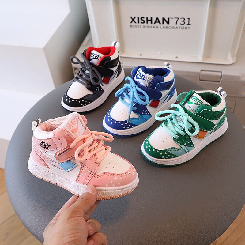 COD- Sneakers anak anak / sepatu Unisex premium korea 0-5 Tahun / sepatu bayi keren korea/SN-021