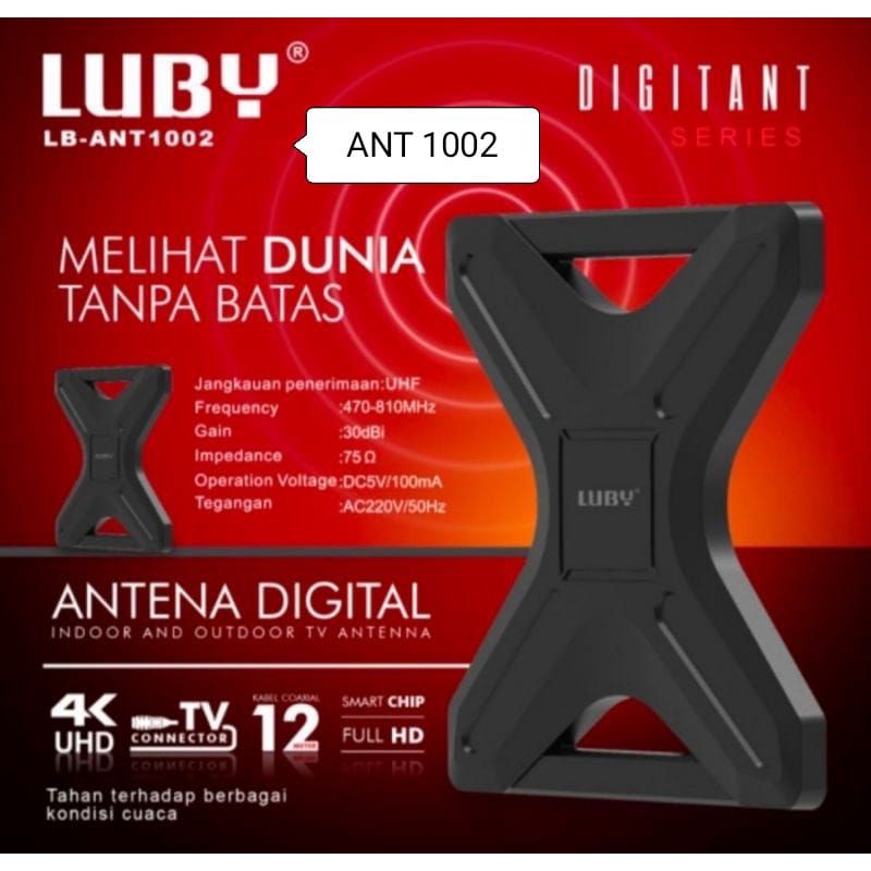 Antena Digital Luby LB-ANT1001 / Antena Indoor Outdoor Luby ANT1002