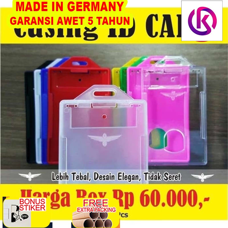 

Grosir Tempat Id Card Murah ( 1 Box Isi 100 Pcs ) - Hitam