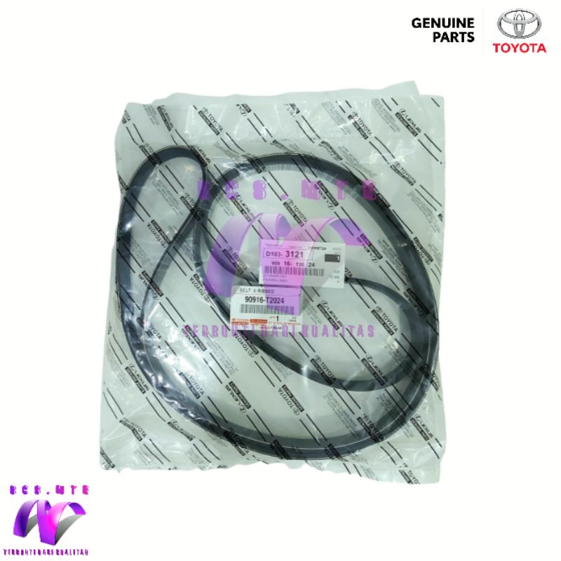 VAN BELT TALI KIPAS INNOVA HILUX FORTUNER BENSIN ORIGINAL