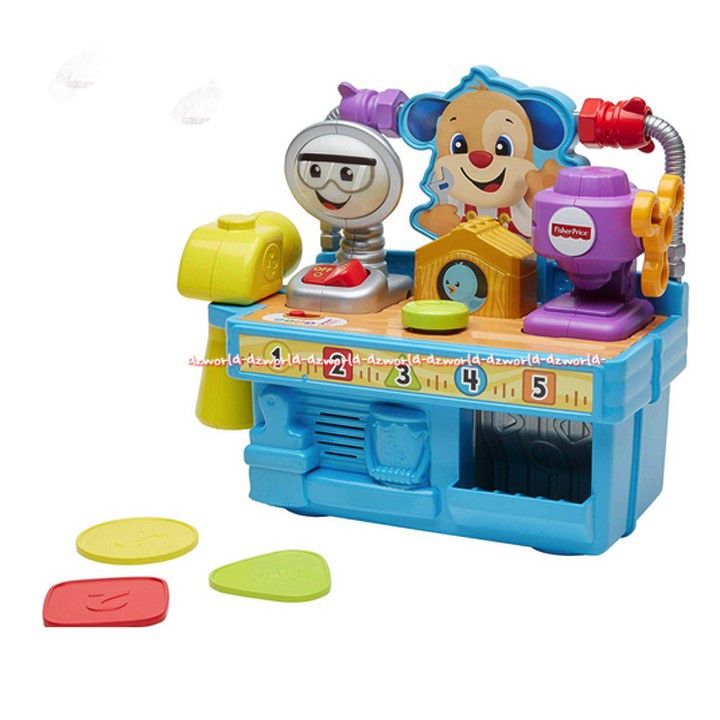 Fisher Price Busy Learning Tool Bench Mainan Bayi Balita